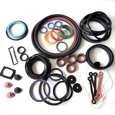 Custom Elastomer Sealing Parts with 50-90 Shore A Hardness in NBR EPDM FKM HNBR for OEM/ODM Applications