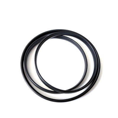Custom Industrial NBR Seals with Precise Shore A Hardness Pantone Color Matching and OEM Logo Branding