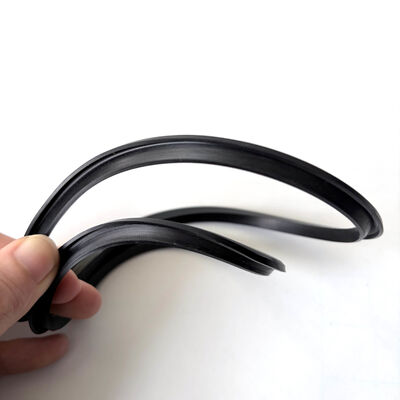 Custom Industrial NBR Seals with Precise Shore A Hardness Pantone Color Matching and OEM Logo Branding