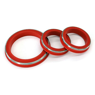 Temperature Resistant FKM Lip Style Hammer Union Seals with SS Ring Designed for H2S & CO2 Environments