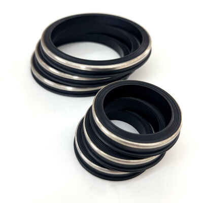 H2S Resistant Hammer Union Seals | FKM with Stainless Steel Backup Ring | 15,000 PSI CWP
