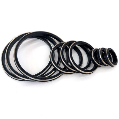 H2S Resistant Hammer Union Seals | FKM with Stainless Steel Backup Ring | 15,000 PSI CWP
