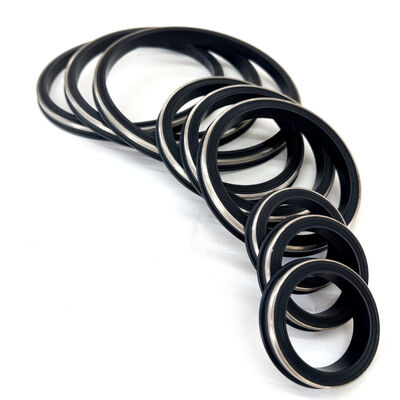 H2S Resistant Hammer Union Seals | FKM with Stainless Steel Backup Ring | 15,000 PSI CWP
