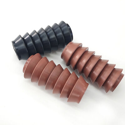 2 1/2 Inch SV Style Rubber Swab Cup with Abrasion Resistant Flexible Multi-Lip Design for Oilfield Applications