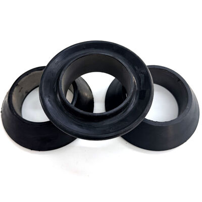 Flexible 4.5" V Style Swab Cup with Steel Reinforced Base for Sand-Laden Wellbore Environments