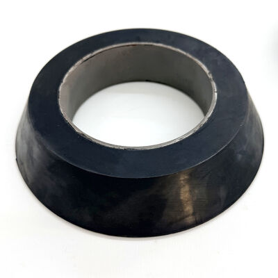 Flexible 4.5" V Style Swab Cup with Steel Reinforced Base for Sand-Laden Wellbore Environments