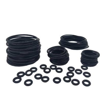 NBR 90 Shore A O-Rings for High Pressure Hydraulic Glands - AS568 Standard