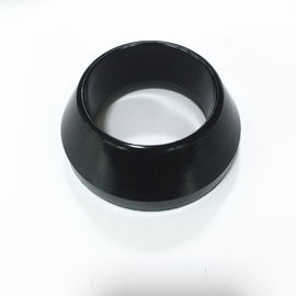 Oil And Gas Rubber Packer Elements Sleeve Black Color ISO9001 Certification