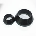 Oil And Gas Rubber Packer Cup Black Color Ageing Resistance Weather Resistant