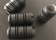 Aluminum Steel Core Rubber Swab Cup For Oilfield Equipment Black Color