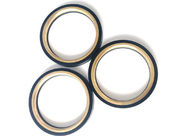 Industrial Hammer Union Seal / Oil Lip Seal With Brass Backed Rings