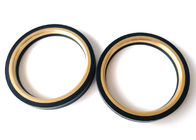 80 Duro Nitrile Hammer Union Seal Ring With Brass / Stainless Steel Ring