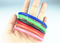 Bright Color Silicone Rubber Seal Rings / Rubber Ring Gasket Anti - Aging