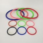 Round Silicone Rubber O Rings CE ISO , Rubber Seal Rings Aging Resistance