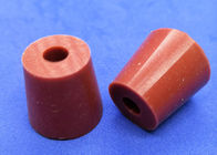 Lab Rubber Stoppers With Holes , Silicone Stoppers For Laboratory Equipment
