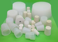 Natural Rubber Bung Stopper With Or Without Hole , Rubber Test Tube Stoppers