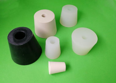Black White Or Assigned Color Rubber Bung Stopper In Custom Size Waterproof 40-80 Shore A Hardness