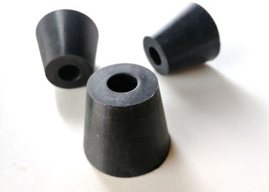 Lab-Grade One-Hole Silicone Rubber Stoppers for Chemistry Bottles, Test Tubes, Flasks