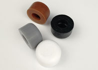 Custom Color Rubber Furniture Stoppers , Wall Mount Door Stopper Rubber Caps