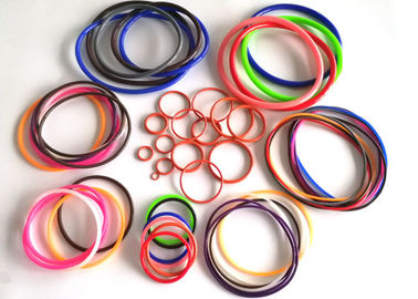Factory supplier custom colored ringed flat square rectangle section silicone o ring