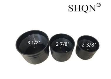 Oil Tubing Casing Thread Caps 2 7/8&quot; 3 1/2&quot; Plastic Thread Protectors With BTC STC LTC Threads