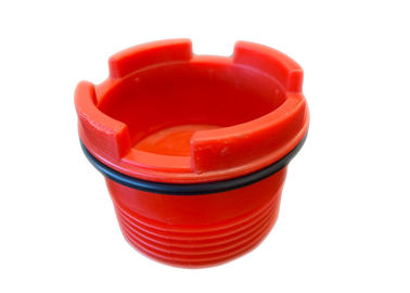 Oil Tubing Casing Thread Caps 2 7/8&quot; 3 1/2&quot; Plastic Thread Protectors With BTC STC LTC Threads