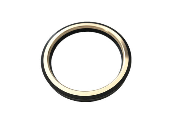 HNBR 2&quot; 90 Shore A Brass Backside Plug Valve Seals