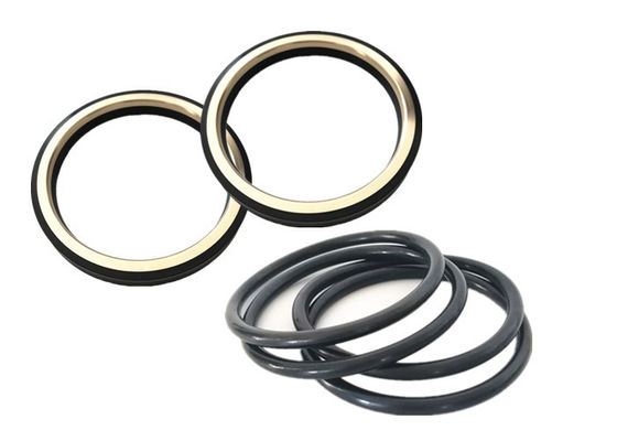 HNBR 2&quot; 90 Shore A Brass Backside Plug Valve Seals