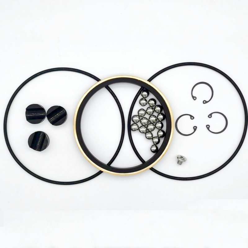 4" 15k TSI Swivel Joint Repair Kit With Ball Plug Brass Ring Rubber Gaskets 3/8" Steel Balls