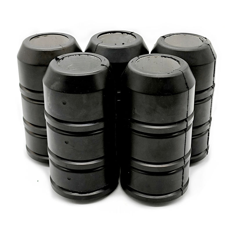 Heavy-Duty Rubber Swab Cup for Oilfield with 10,000 psi Pressure Rating, Abrasion and Chemical Resistant, Custom Sizes