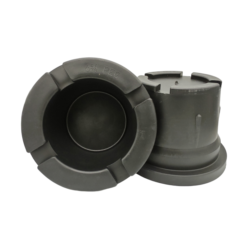 Oil Tubing Casing Thread Caps 2 7/8&quot; 3 1/2&quot; Plastic Thread Protectors With BTC STC LTC Threads
