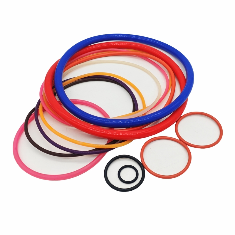 China Factory Direct Selling High Quality Colorful Silicone Rubber O Rings