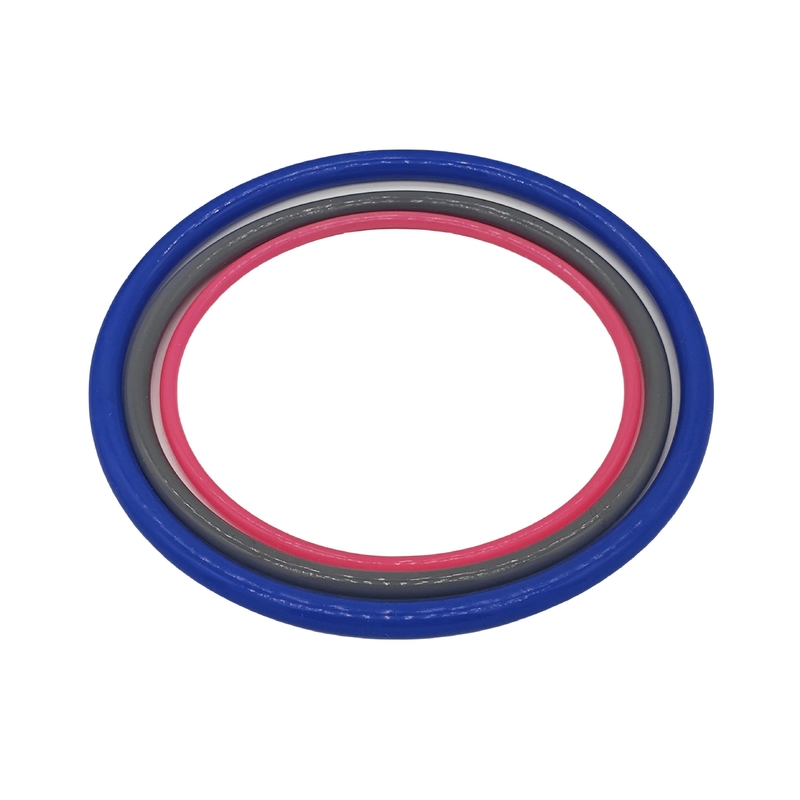 China supplier offer orange blue green colorful silicone rubber o ring for food manufacturing