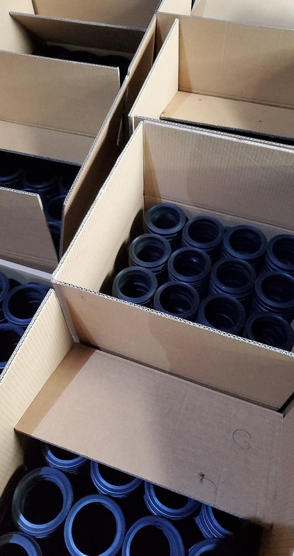 NC77 HDPE Thread Protector for Drill Pipe Pin and Box Ends Oilfield Thread Protector Cap