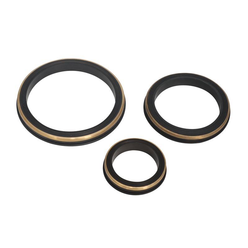 Sour Gas Resistant FKM HNBR Steel or Brass Sleeve Figure 1502 602 Hammer Union Seal for Oil Rig