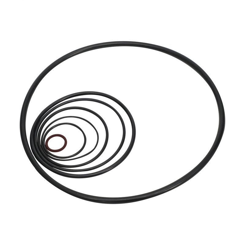 Harsh Temperature And Oil Pressure Service Sour Gas Resistant High-performance AS568 Rubber O-rings For Oil Pipelines
