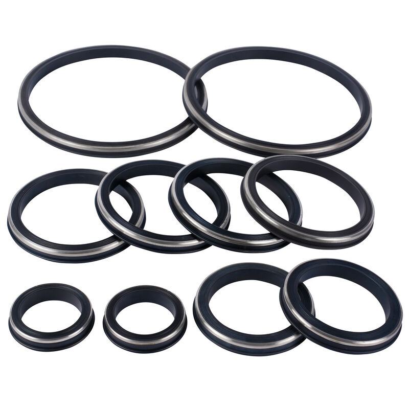 80 Shore A Nitrile HNBR PTFE FKM Rubber Hammer Union Seals For Oilfield