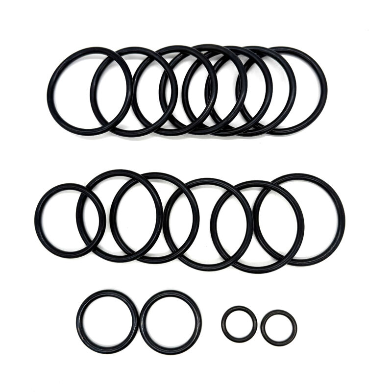 High-Toughness Black HNBR O-Rings 90 Shore A for Downhole Sealing
