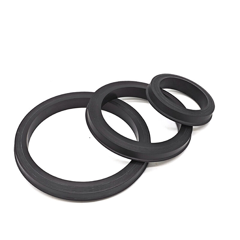 High-Pressure Hammer Union Lip Seals for Drilling and Well Service with NBR, HNBR, FKM, PTFE Materials Compatible with Fig 602, 1002, 1502