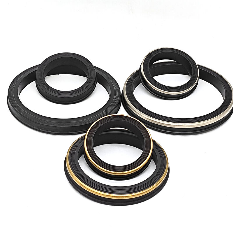Durable NBR HNBR FKM PTFE Hammer Union Seals for 6000-20000 PSI Pipeline Connections Compatible with Fig 602 1002 1502 2202
