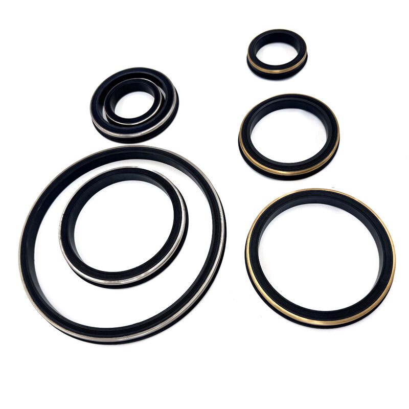 2 Inch FIG 1002 Hammer Union Seal with Brass Backup Ring - Oilfield Hammer Union Lip Seal