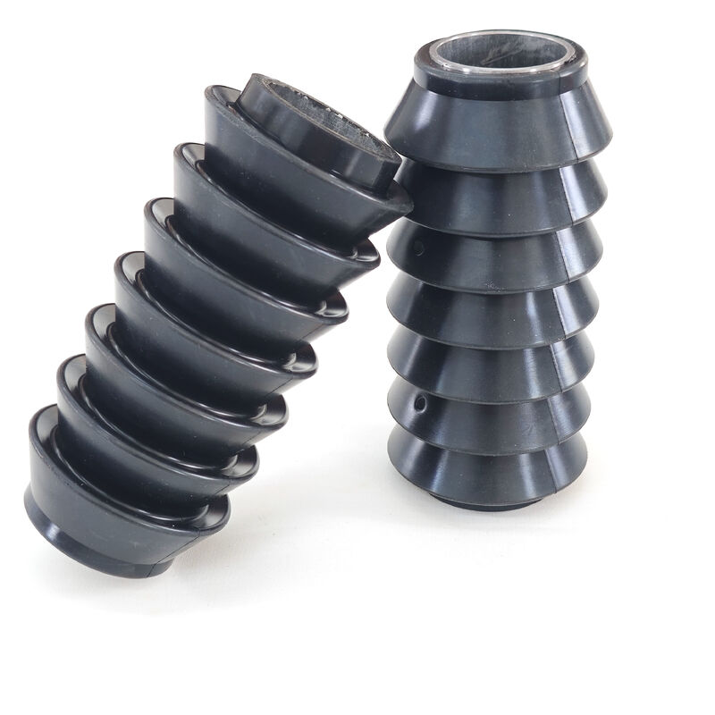 2 1/2 Inch SV Style Rubber Swab Cup with Abrasion Resistant Flexible Multi-Lip Design for Oilfield Applications