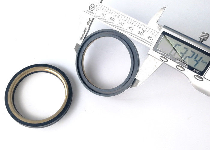 Professional Brass Backed Nitrile Rubber Seal For Hammer Union Black Color