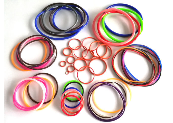 AS568 fuel hydraulic heat resistant sealing rubber silicone colored o rings