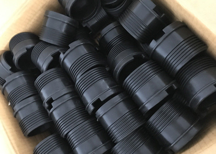 Recyclable Plastic Thread Protectors / Threaded End Cap Custom Injection Molded