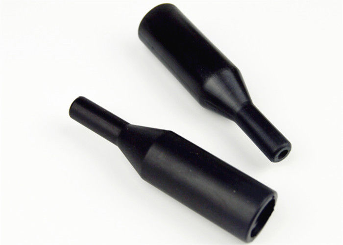 Royal Way Black NBR Heat Resistant Wire Tubing Wire Protector Rubber Boot Cable Gland Shroud Accept Custom
