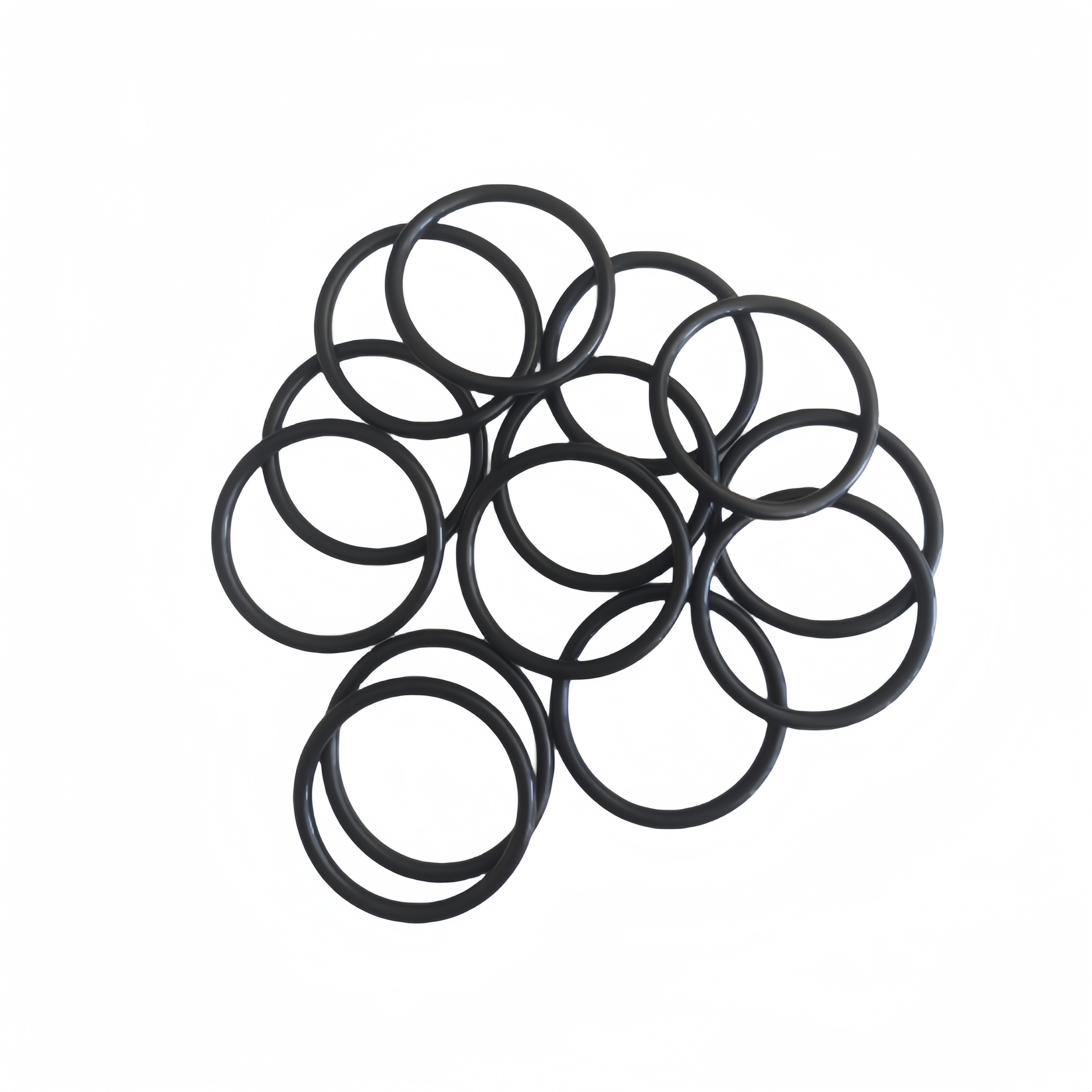 NBR Silicone Rubber O Rings Custom Service For Moulding And Processing ...