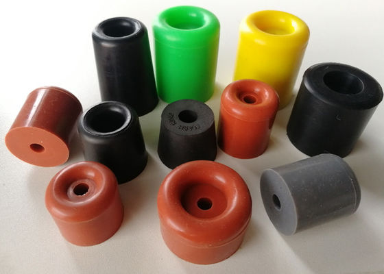 NR Silicone SBR Silicone Rubber Furniture Stoppers Chair Leg Caps Cylinder Shape