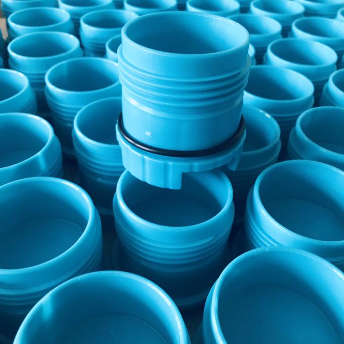 Custom color 3.125 Inch Tubing Plastic Pipe Thread Protectors