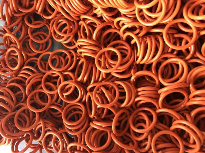 Heat Resistant Soft Silicone Rubber O Rings Round Shaped With Different Colors